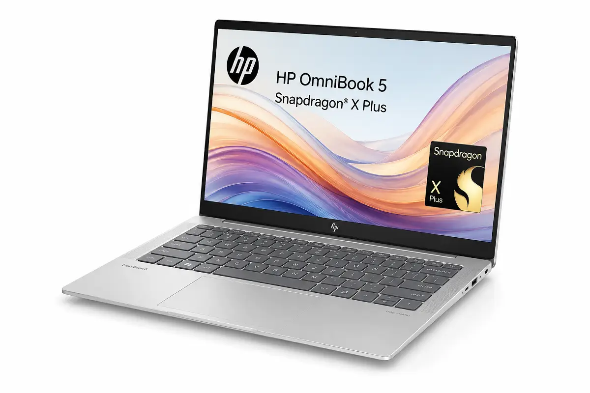 HP OmniBook 5 Snapdragon X Plus Laptop